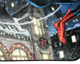 Marvel Comics Spider-Man Christmas Spidey Santa 46"x60" Fleece Throw Blanket