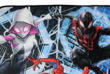 Marvel Comics Spider-Man Peter Gwen Miles Spiderverse Throw Blanket 46" x 60"