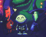 The Nightmare Before Christmas Oogie Boogie Tapestry Wall Hanging Art 34"x39"