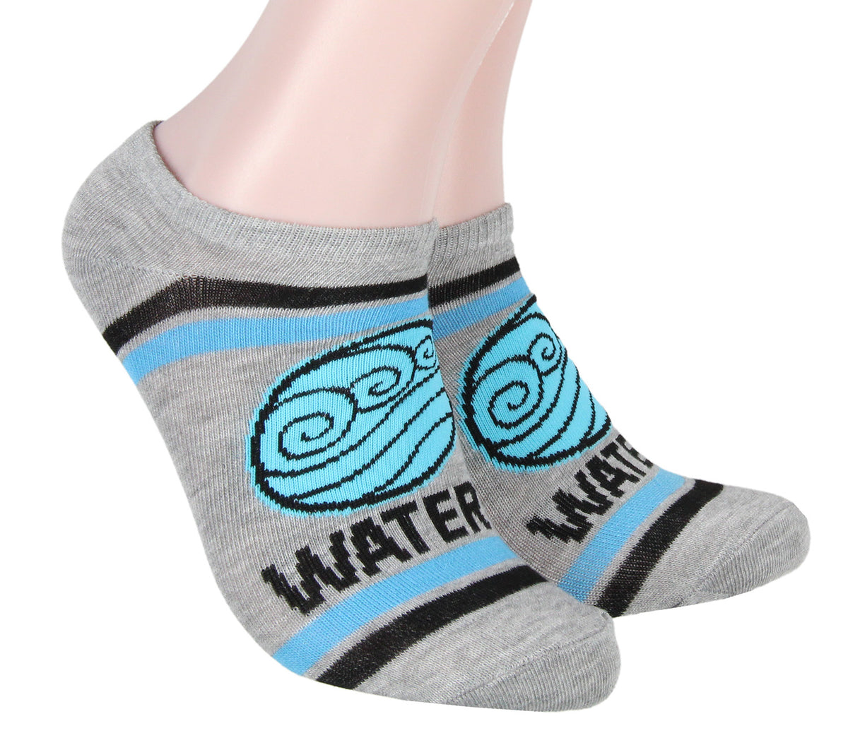 Avatar The Last Airbender Elements No-Show Ankle Socks 5 Pair