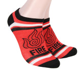 Avatar The Last Airbender Elements No-Show Ankle Socks 5 Pair