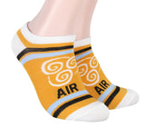 Avatar The Last Airbender Elements No-Show Ankle Socks 5 Pair