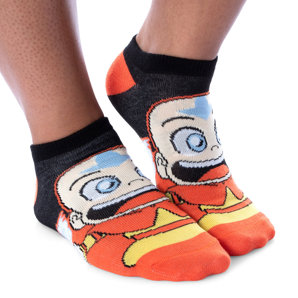 Avatar The Last Airbender Chibi Character No-Show Ankle Socks 5 Pair