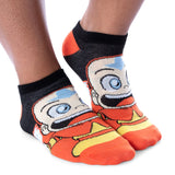 Avatar The Last Airbender Chibi Character No-Show Ankle Socks 5 Pair