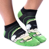 Avatar The Last Airbender Chibi Character No-Show Ankle Socks 5 Pair