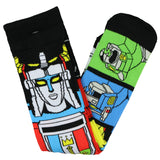 Voltron Socks Men's Legendary Defender Robot Lions Mechs Crew Socks 2 Pairs