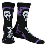 Ghostface Call Me and Chillin 2 Pairs Adult Casual Crew Socks (Shoe Size 6-12)