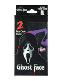 Ghostface Call Me and Chillin 2 Pairs Adult Casual Crew Socks (Shoe Size 6-12)