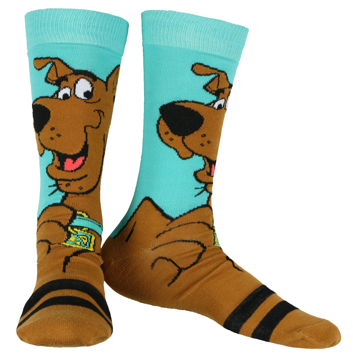 Scooby-Doo Socks Men's Shaggy and Scooby 2-Pair Mid-Rise Crew Socks