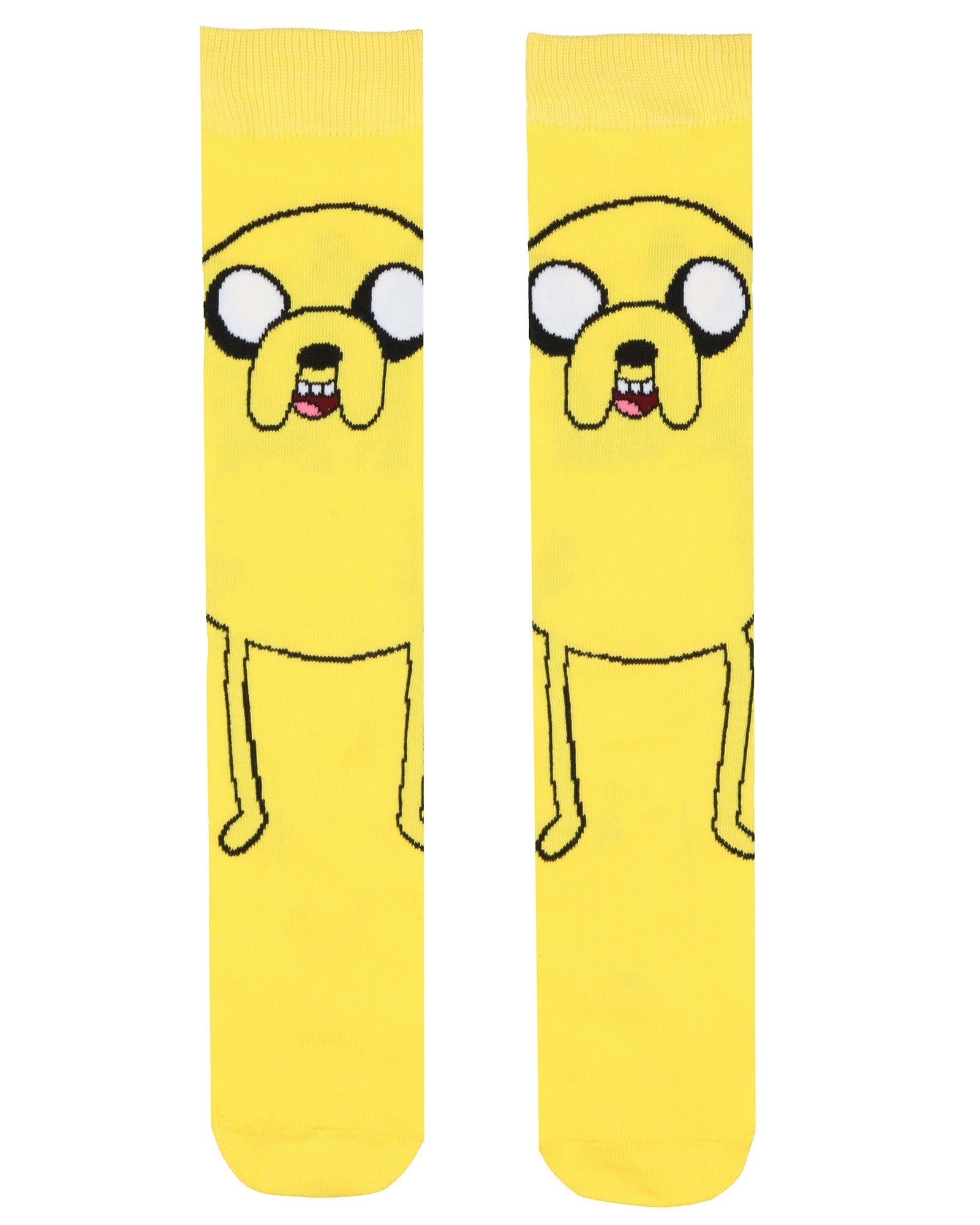 Adventure Time Socks Men's 3 Pairs Jake Finn BMO Mid Calf Crew Sock