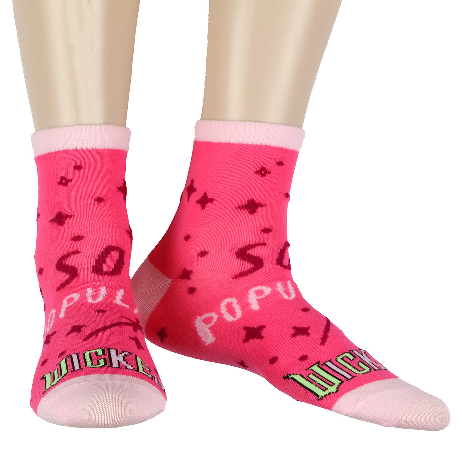 Wicked Not Your Basic Witch Women's Musical Movie Inspired 5-Pack Ankle Socks