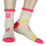 Wicked Not Your Basic Witch Women's Musical Movie Inspired 5-Pack Ankle Socks