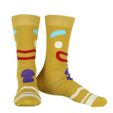 Dreamworks Shrek Socks Men's Character Face Designs 5-Pair Crew Socks