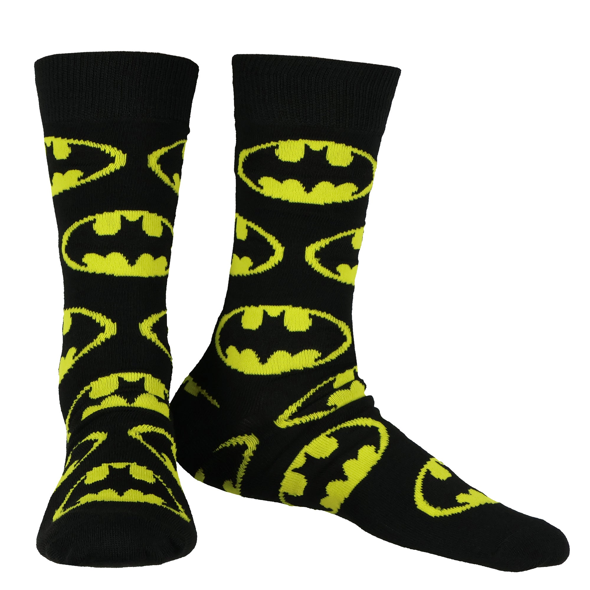 DC Comics Justice League Socks Batman Superman The Flash 5-Pair Crew Sock Set