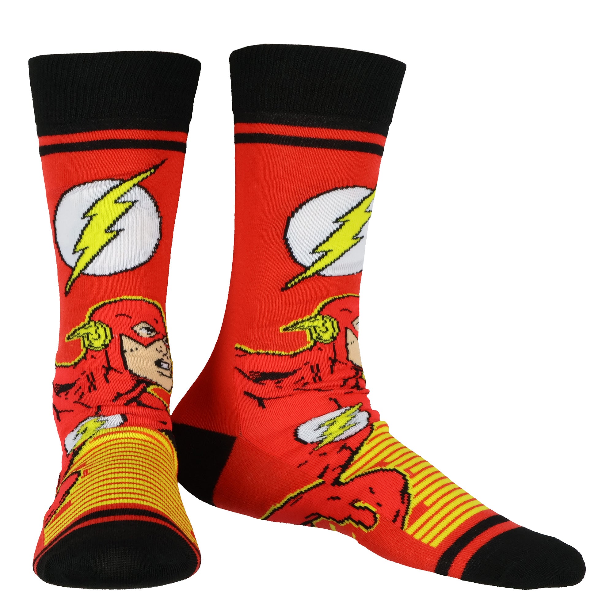 DC Comics Justice League Socks Batman Superman The Flash 5-Pair Crew Sock Set