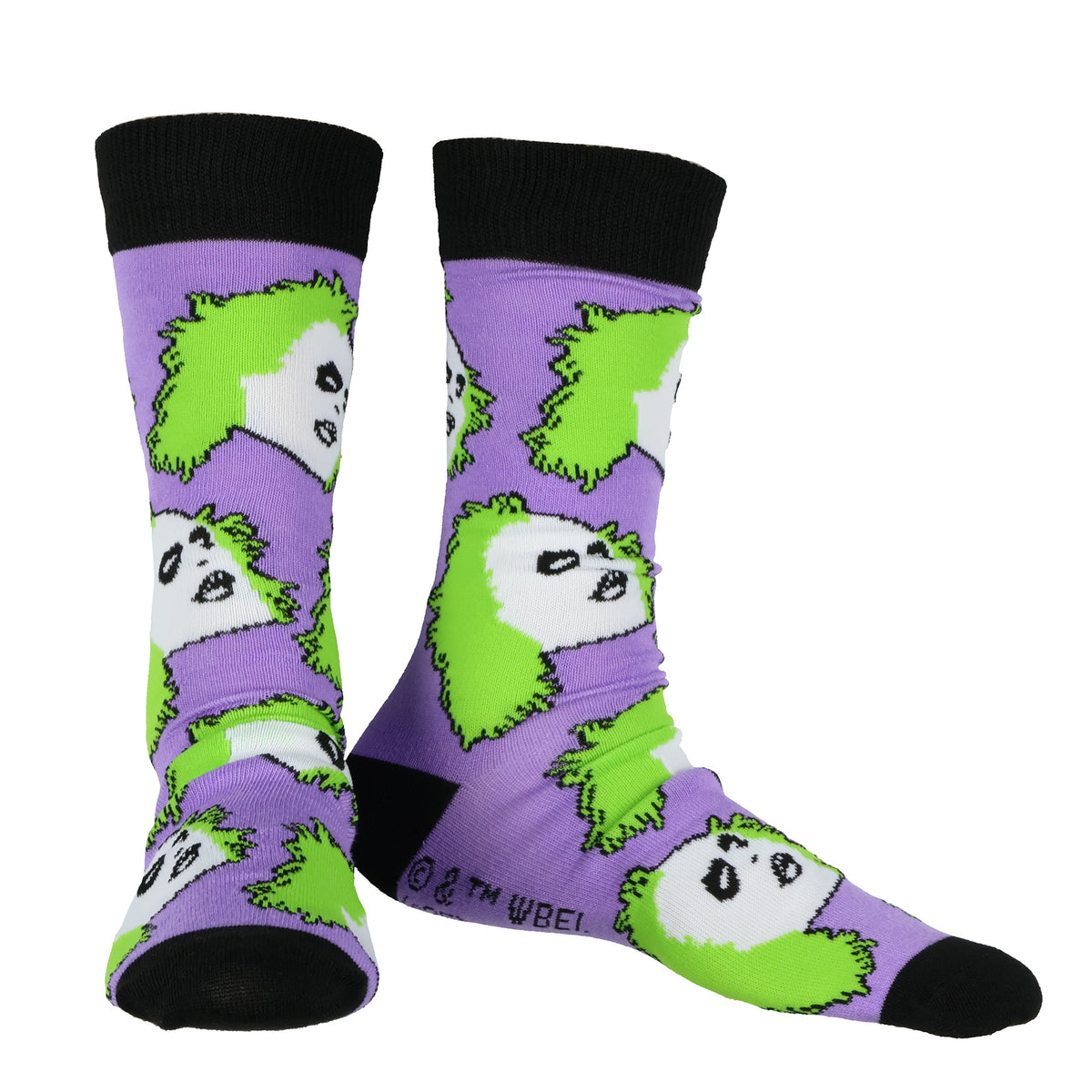 Beetlejuice Socks Adult Assorted Character Designs 5-Pairs Crew Socks