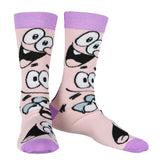 SpongeBob Squarepants Socks Men's Allover Character Designs 7-Pair Crew Sock Set