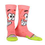 Spongebob SquarePants Socks Men's Character Face Designs 7-Pair Crew Socks
