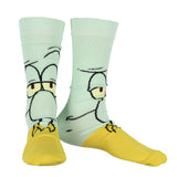 Spongebob SquarePants Socks Men's Character Face Designs 7-Pair Crew Socks