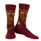 Teenage Mutant Ninja Turtles Adult 6 Pair Crew Socks in Pizza Gift Box (6-12)