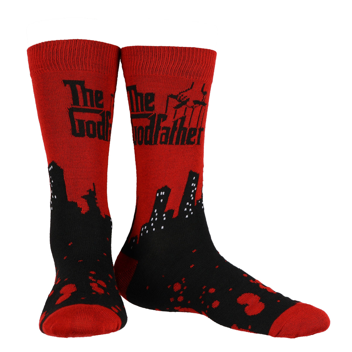 The Godfather Crew Socks Men's Gift Box Set Shoe Size 6-12, 3 Pair