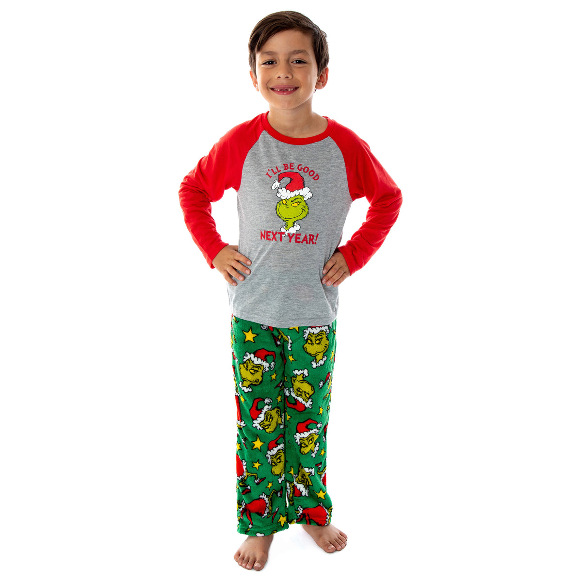 Dr. Seuss GRINCH Who Stole Christmas Matching Family Pajama Sets