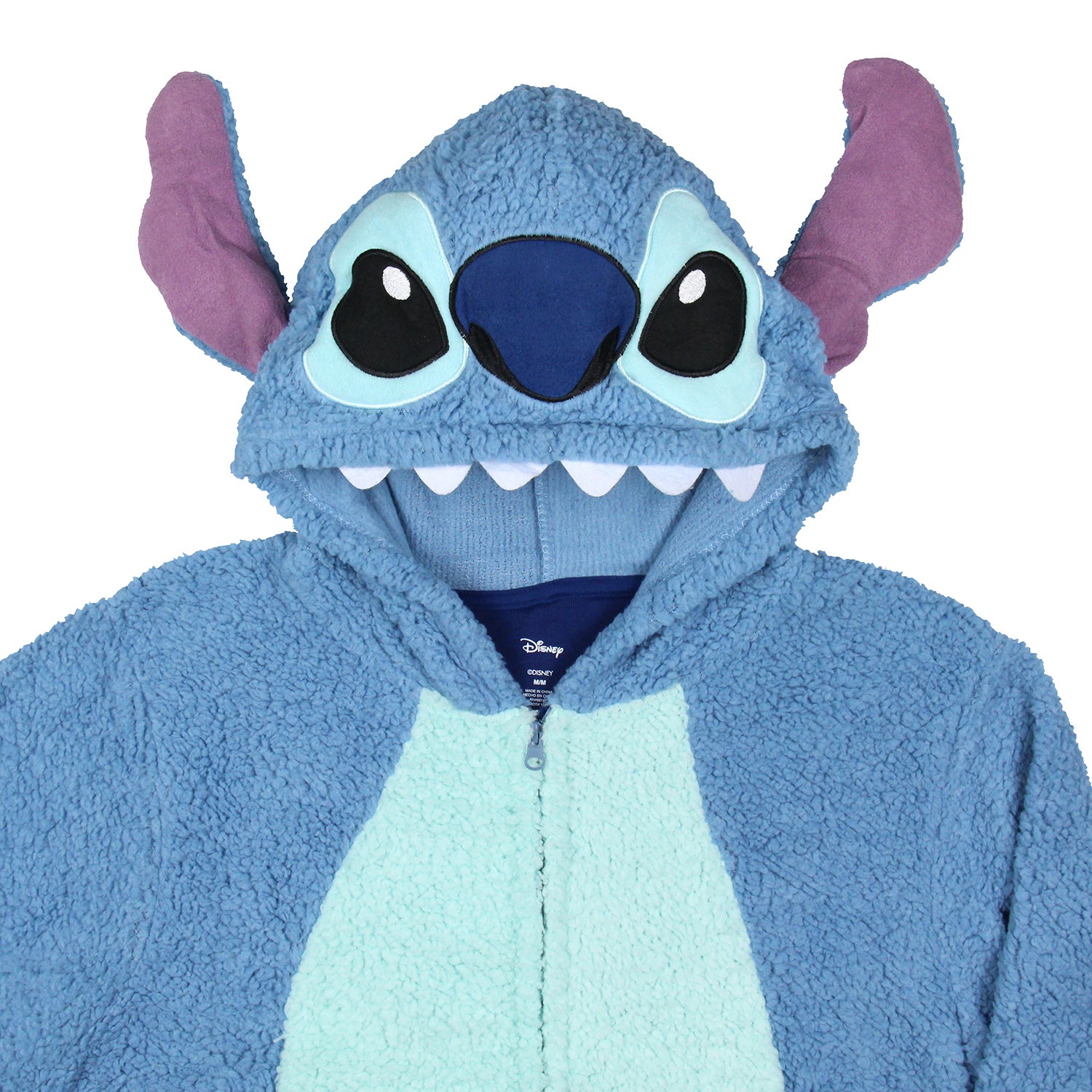 Disney Lilo & Stitch Adult Unisex Stitch Costume Sherpa Union Suit