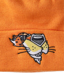 Cheetos Chester Cheetah Beanie Embroidered character Design Fold Cuffed Hat