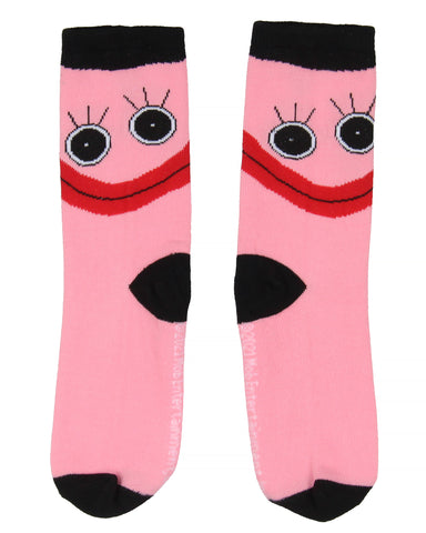 Poppy Playtime Kids Kissy Missy Character Design Crew Socks For Boys And Girls