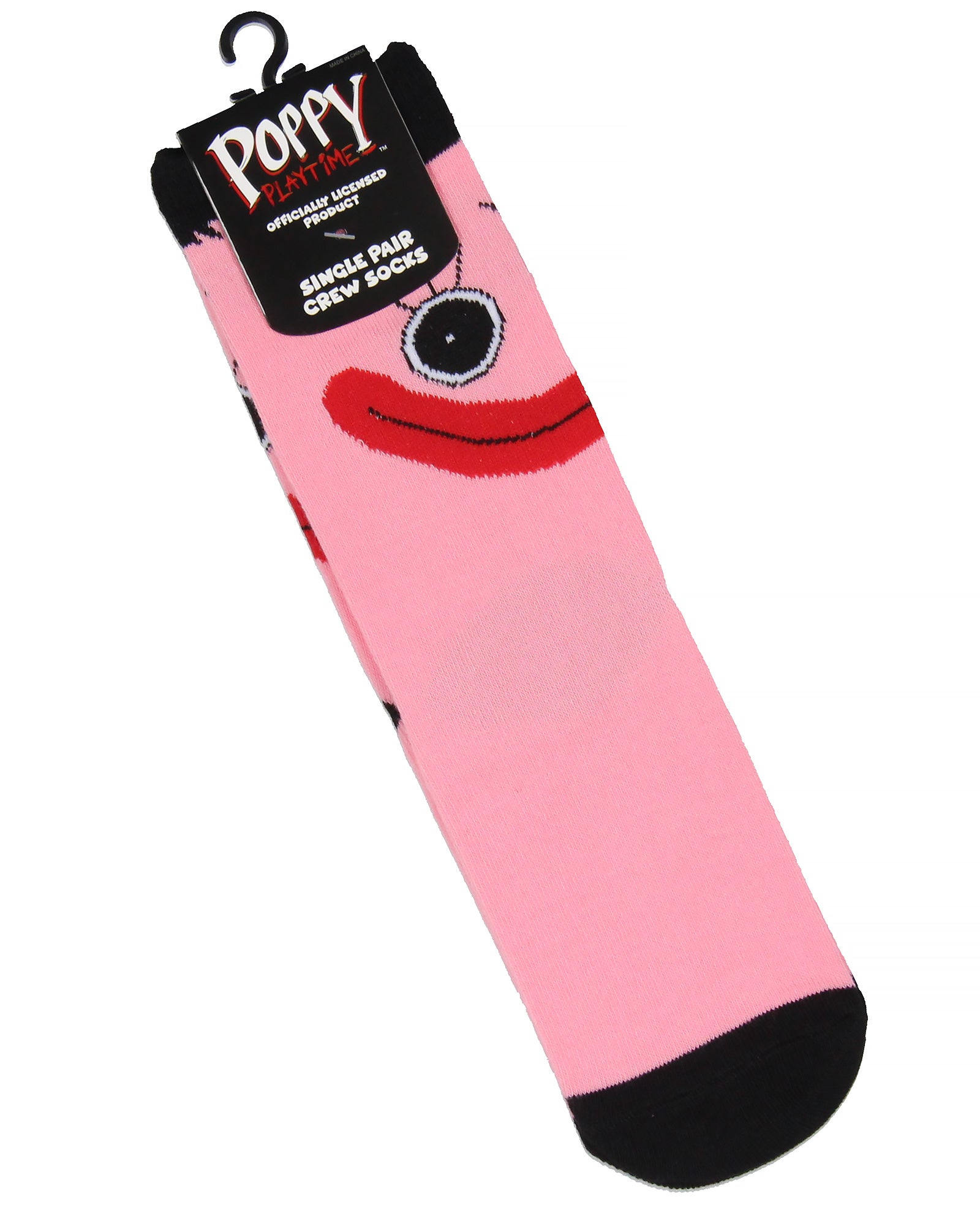 Poppy Playtime Kids Kissy Missy Character Design Crew Socks For Boys And Girls