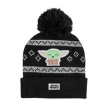 Star Wars Boys The Mandalorian Chibi Baby Yoda Beanie And Gloves Set Youth OSFM