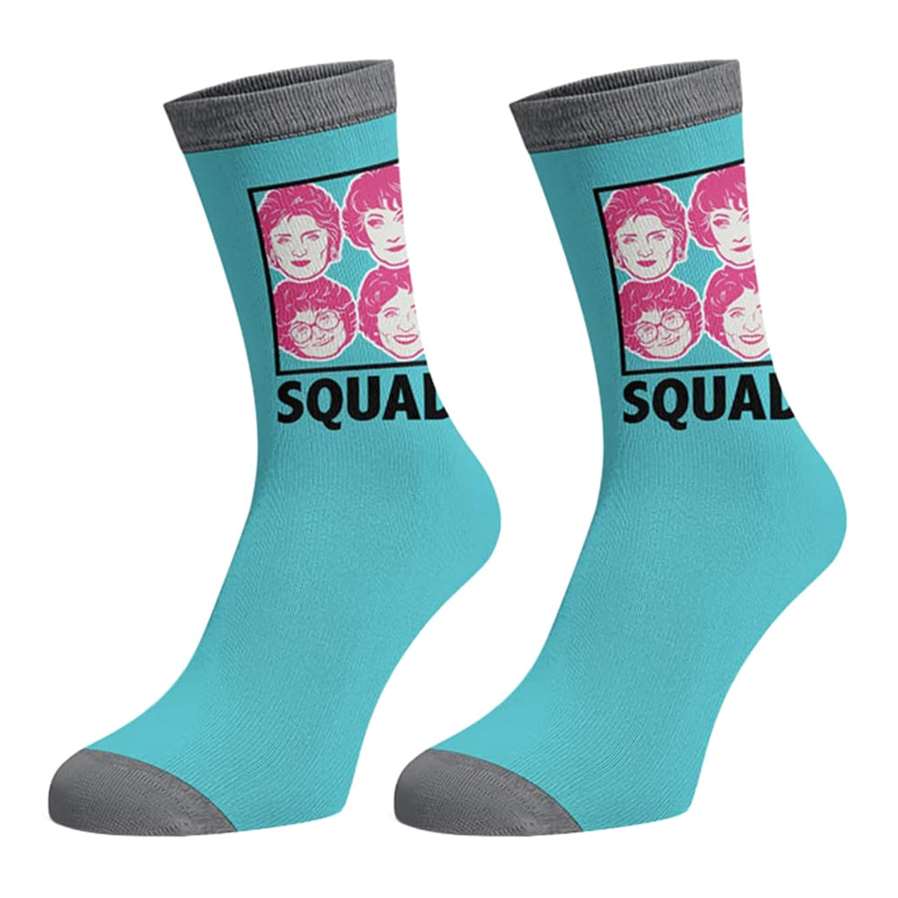 The Golden Girls Men's Keep Calm And Eat Cheesecake 3-Pack Adult Crew Socks