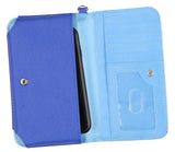 Disney Lilo & Stitch Tropical Design Snap-Closure Wristlet Wallet w/ Wrist Strap