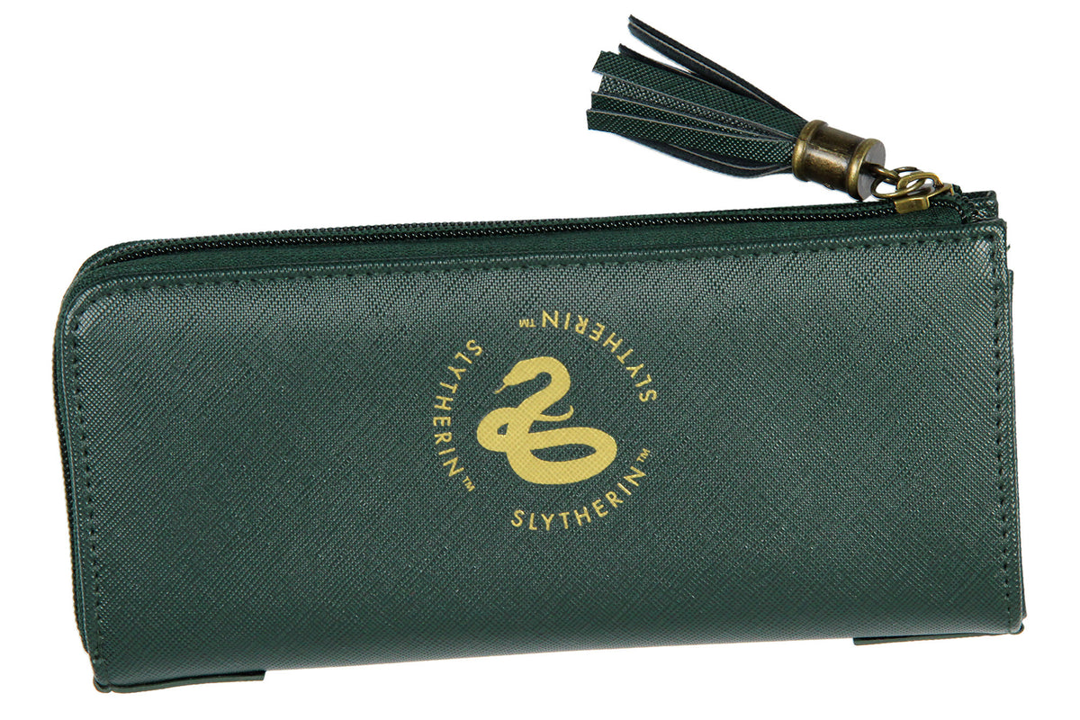 Harry Potter Wallet Hogwarts Houses Faux Leather Clutch Wallet For Women