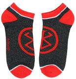 Berserk Socks Anime Guts Brand Of Sacrifice 5 Pack Mens No Show Ankle Socks