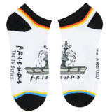 Friends TV Show Socks Pivot Pivot Mix and Match Adult Ankle Socks 5 Pack