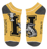 Harry Potter Adult Hogwarts Houses Varsity Logo Mix and Match Ankle Socks 5 Pack