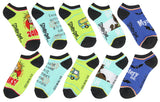 Scooby-Doo Socks Adult Mystery Machine Ruh-Roh 5 Pack Mix and Match Ankle Socks