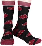 Naruto Shippuden Socks Uchiha Akatsuki Uzumaki Clan 5 Pack Adult Crew Socks