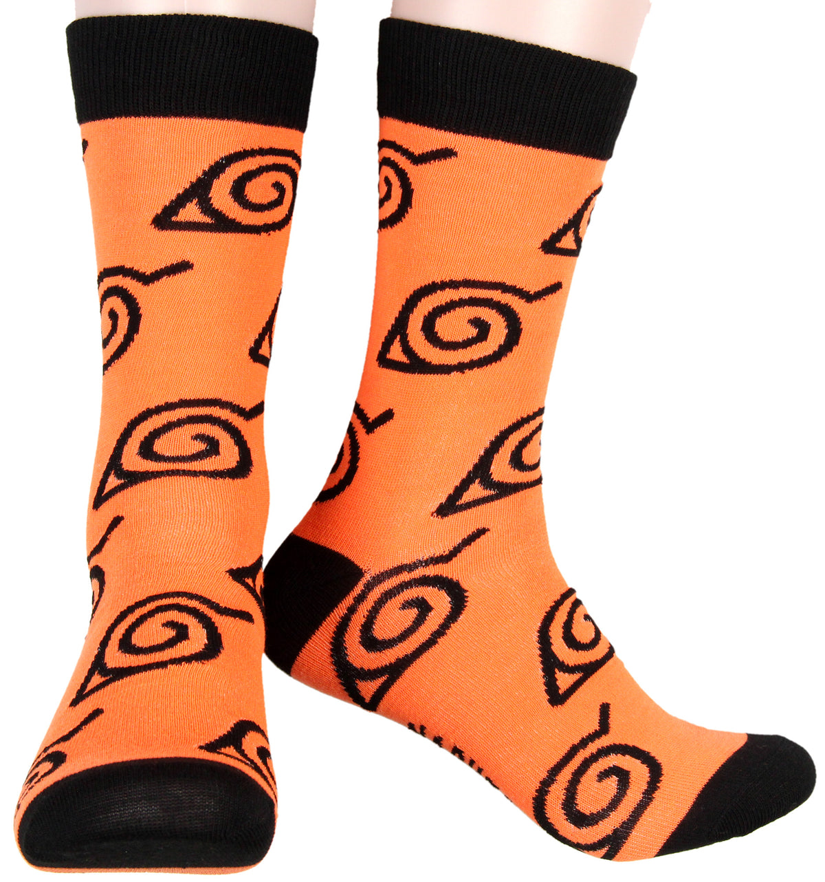 Naruto Shippuden Socks Uchiha Akatsuki Uzumaki Clan 5 Pack Adult Crew Socks