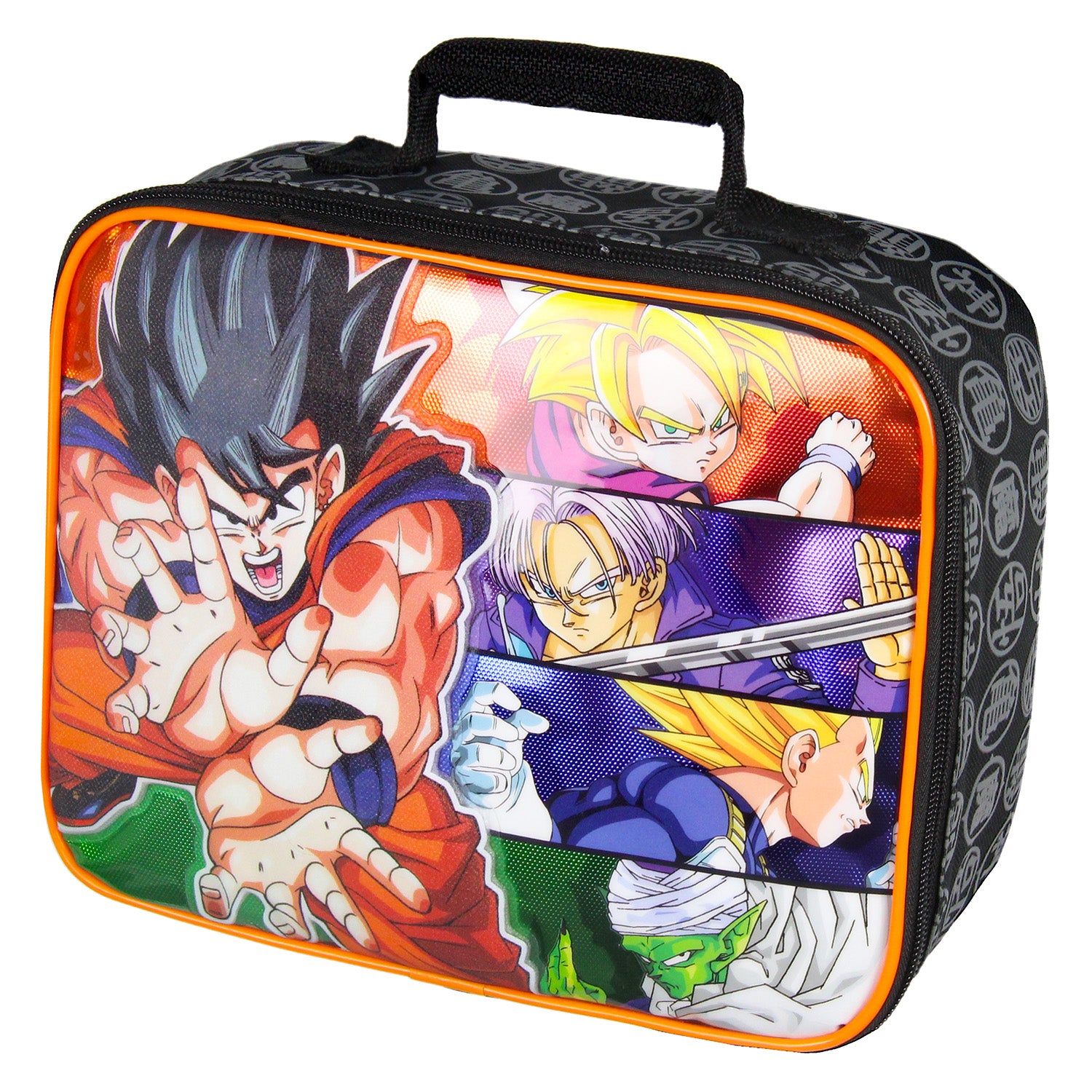 Dragon Ball Z Lunch Box Character Panel Goku Kamehameha Lunch Bag Tote 10