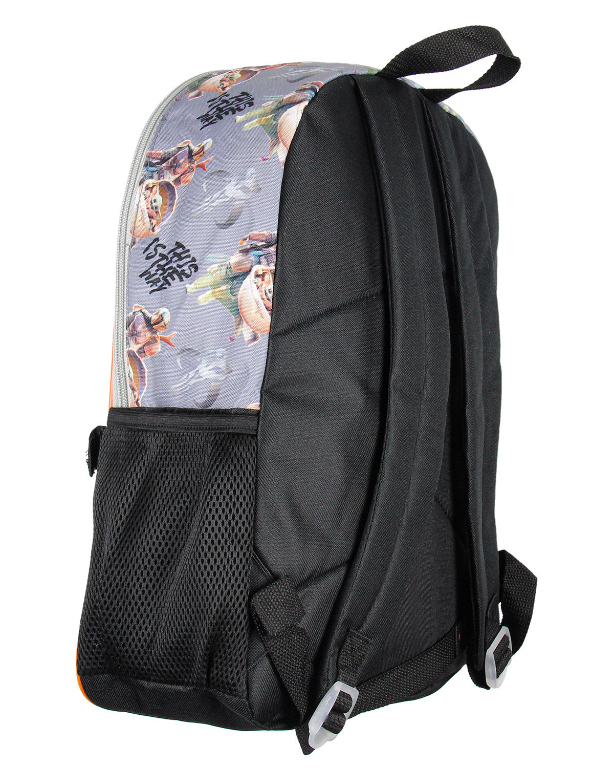 The Mandalorian Grogu Baby Yoda 5 Piece Backpack Lunch Bag Mega Set 16"