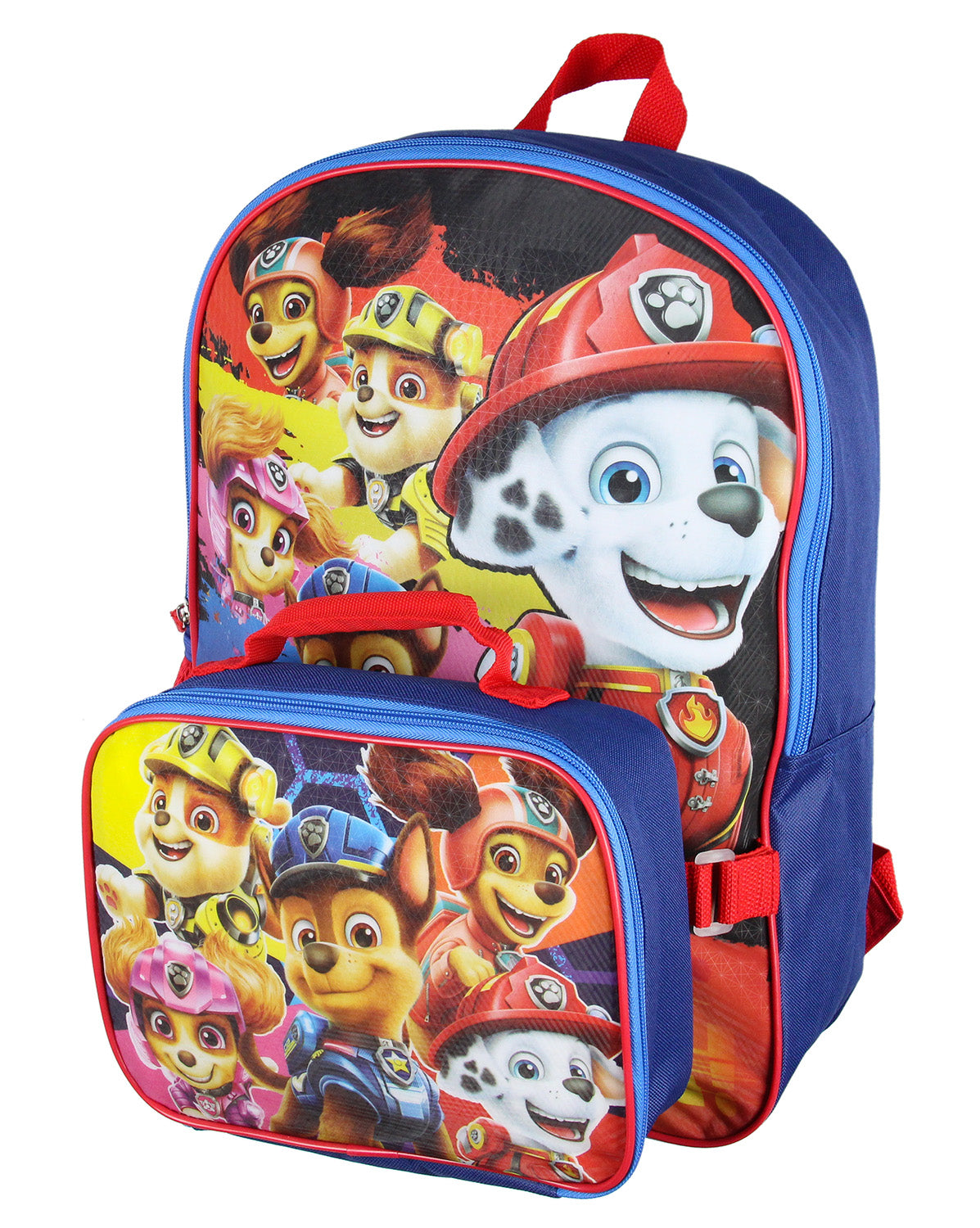 Paw Patrol Braver Than Ever Backpack 16" And Lunch Bag Tote 2 Piece Set