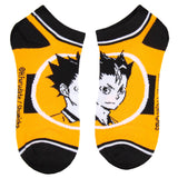 Haikyu!! Volleyball Manga Anime Multi-Character Adult 5 Pk No Show Ankle Socks
