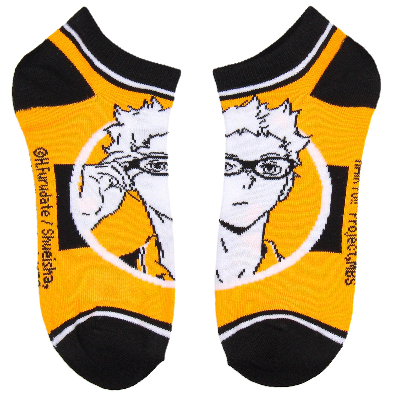 Haikyu!! Volleyball Manga Anime Multi-Character Adult 5 Pk No Show Ankle Socks