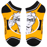 Haikyu!! Volleyball Manga Anime Multi-Character Adult 5 Pk No Show Ankle Socks