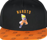 Naruto Shippuden Youth Naruto Uzumaki Leaf Village Logo Adjustable Snapback Hat