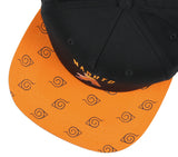 Naruto Shippuden Youth Naruto Uzumaki Leaf Village Logo Adjustable Snapback Hat