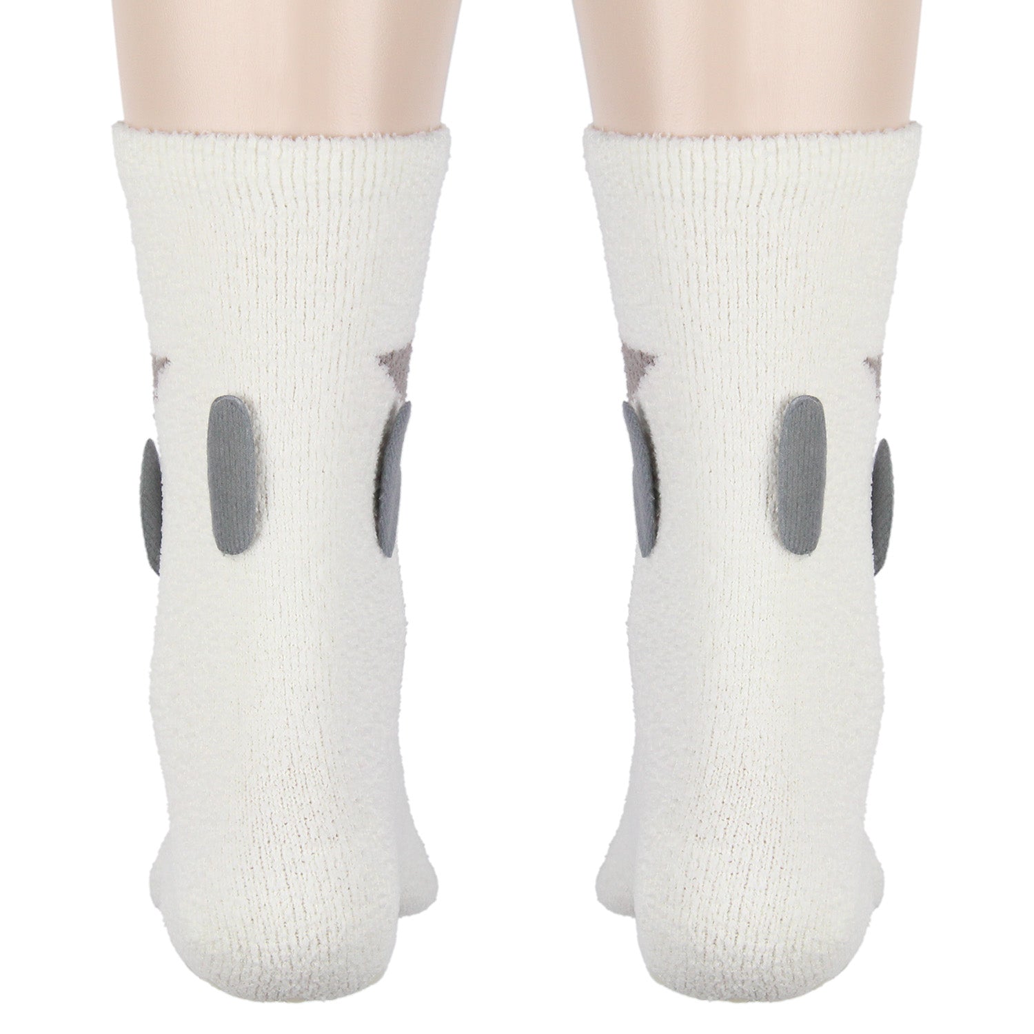 Avatar The Last Airbender Appa Flying Bison Manatee Fuzzy 3D Adult Crew Socks