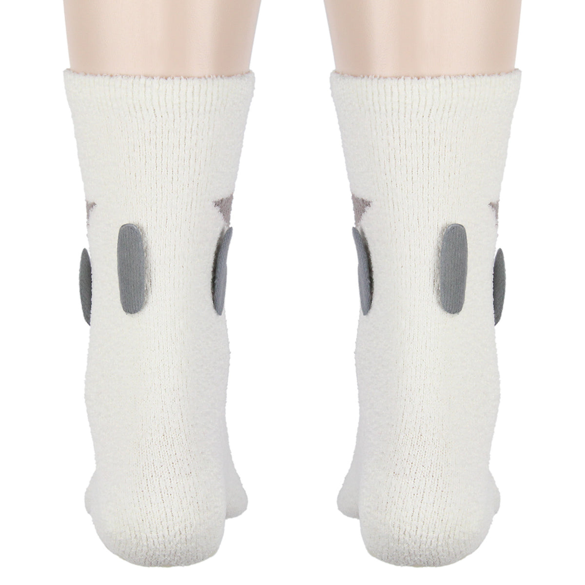Avatar The Last Airbender Appa Flying Bison Manatee Fuzzy 3D Adult Crew Socks